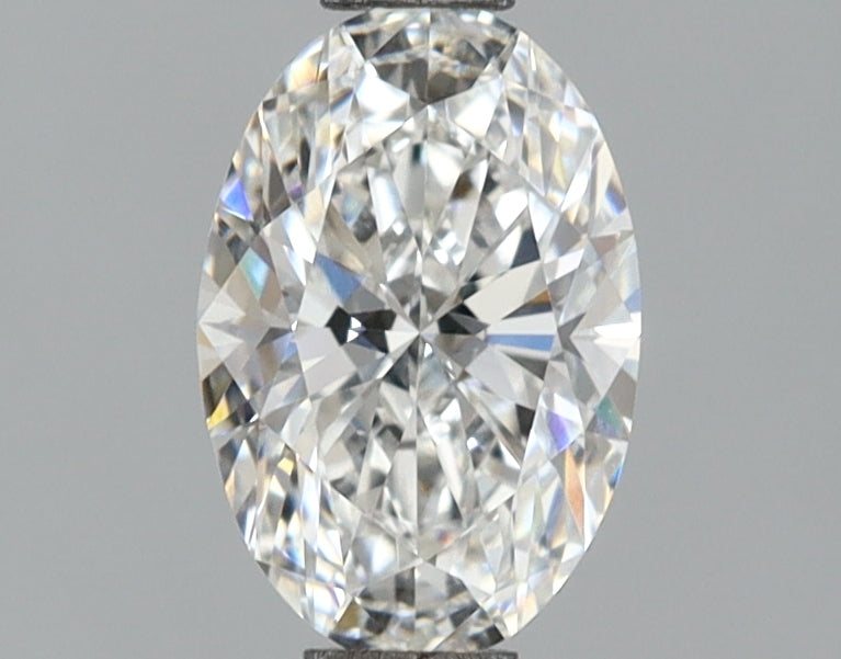 1.08 Carat Oval Shaped, Ideal Cut, D Color, VVS2 Clarity, IGI Certified Lab Grown Diamond