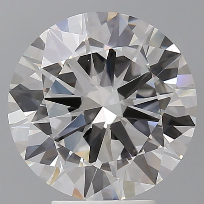 4.52 Carat Round Shaped, Excellent Cut, F Color, VS1 Clarity, IGI Certified Lab Grown Diamond
