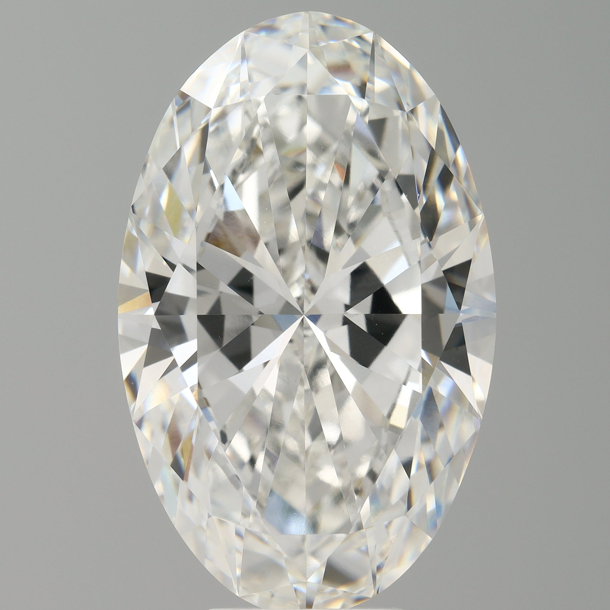 8.05 Carat Oval Shaped, Ideal Cut, E Color, VVS2 Clarity, IGI Certified Lab Grown Diamond