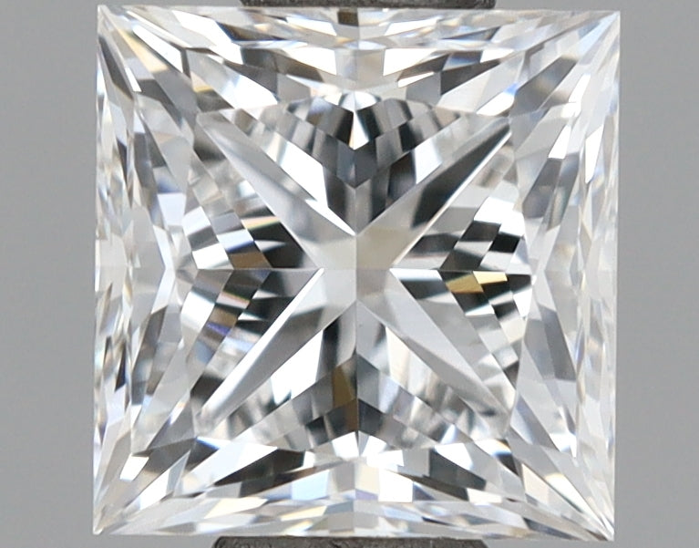 1.02 Carat Princess Shaped, Very Good Cut, D Color, VVS2 Clarity, IGI Certified Lab Grown Diamond