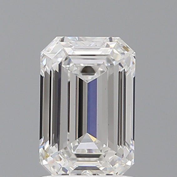 1.53 Carat Emerald Shaped, Ideal Cut, E Color, VVS2 Clarity, IGI Certified Lab Grown Diamond