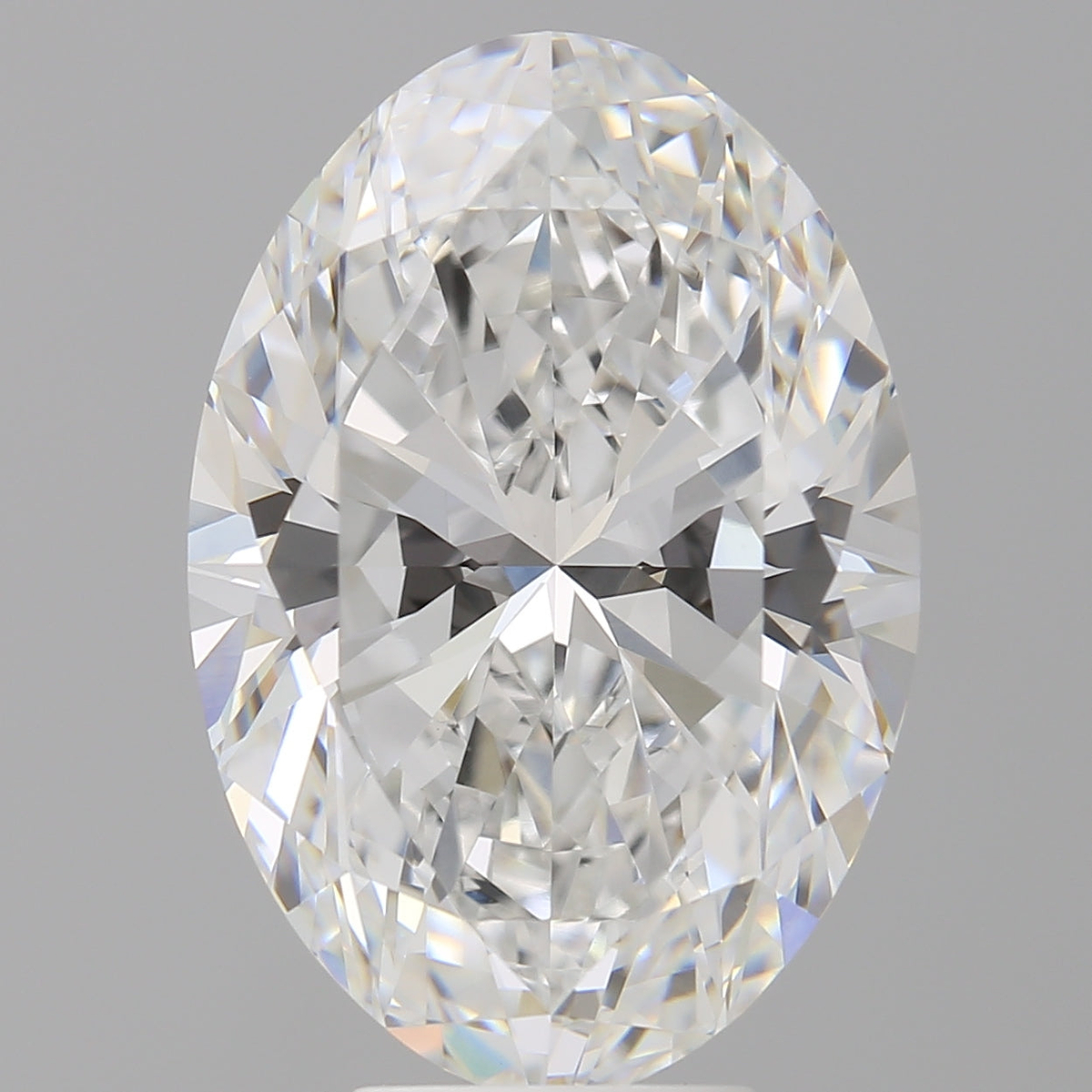 7.51 Carat Oval Shaped, Ideal Cut, E Color, VVS2 Clarity, IGI Certified Lab Grown Diamond