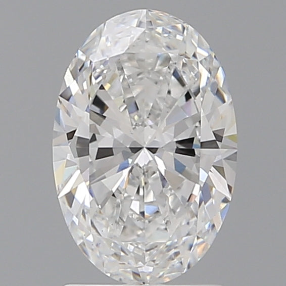 1.60 Carat Oval Shaped, Ideal Cut, D Color, VS1 Clarity, IGI Certified Lab Grown Diamond