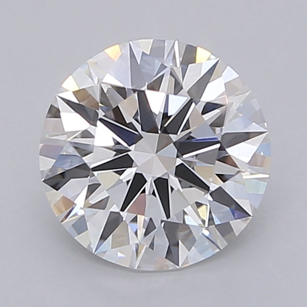 2.00 Carat Round Shaped, Ideal Cut, E Color, VVS2 Clarity, IGI Certified Lab Grown Diamond