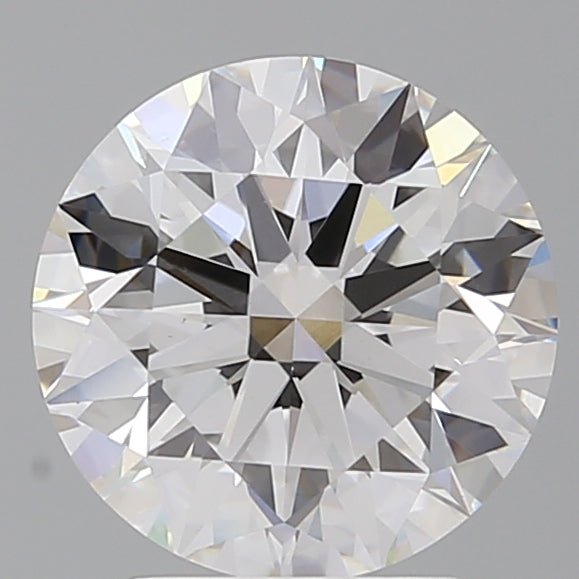 3.06 Carat Round Shaped, Ideal Cut, E Color, VS1 Clarity, IGI Certified Lab Grown Diamond