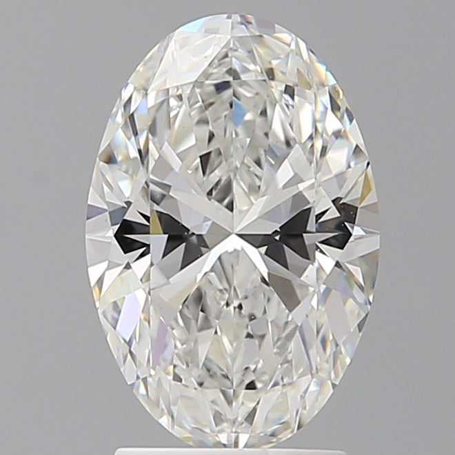 2.50 Carat Oval Shaped, Ideal Cut, F Color, VS1 Clarity, IGI Certified Lab Grown Diamond