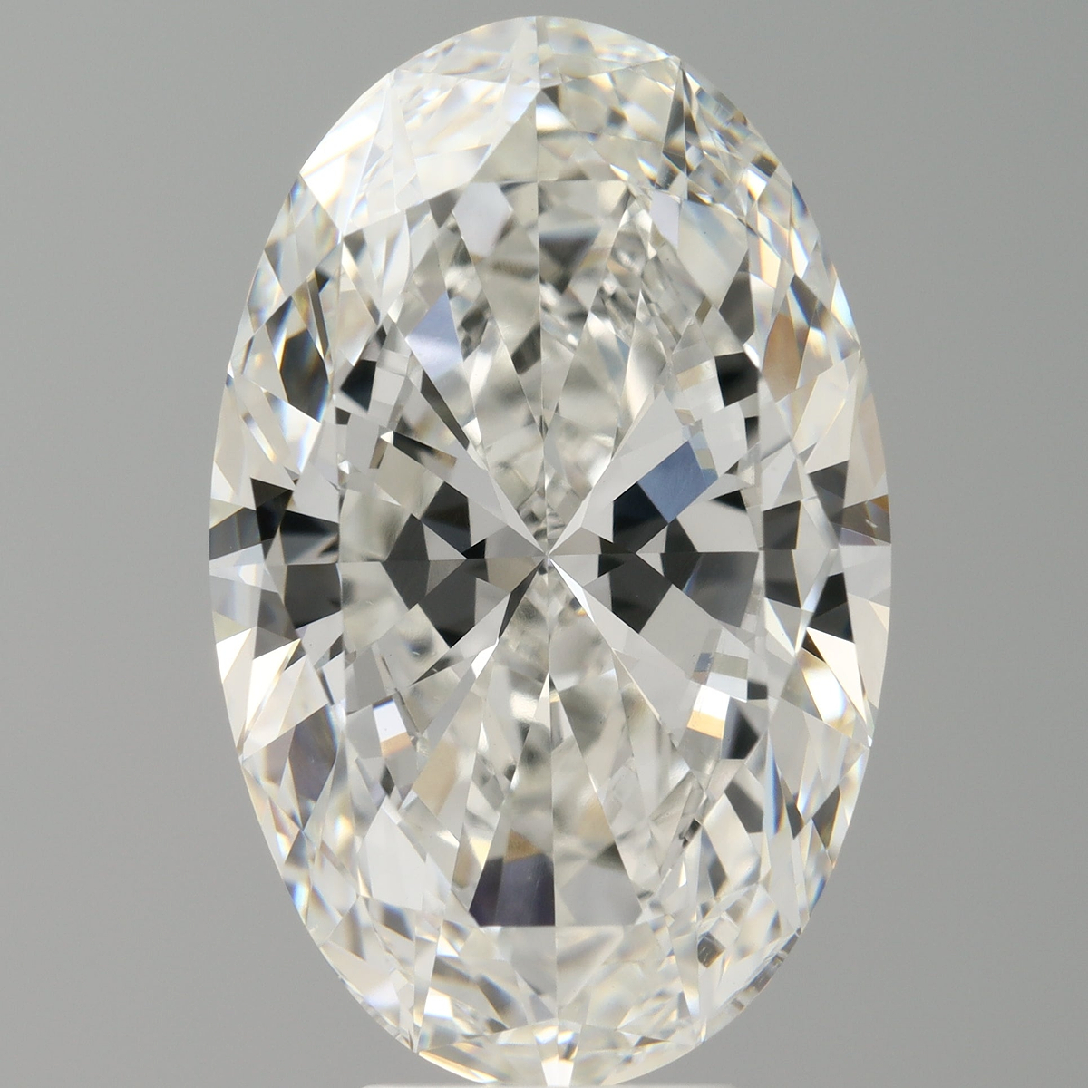 7.51 Carat Oval Shaped, Ideal Cut, F Color, VS1 Clarity, IGI Certified Lab Grown Diamond