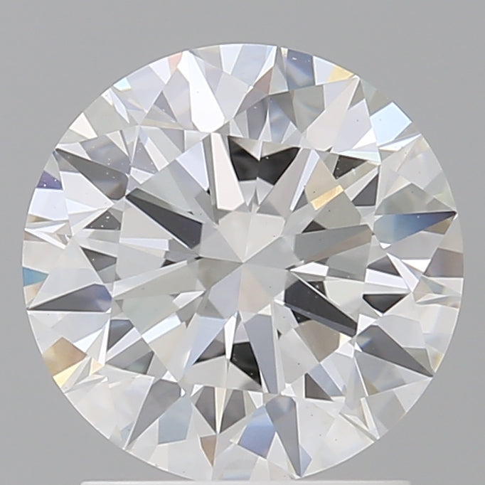 1.99 Carat Round Shaped, Excellent Cut, E Color, VS1 Clarity, IGI Certified Lab Grown Diamond