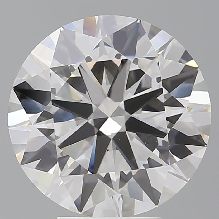 5.56 Carat Round Shaped, Ideal Cut, F Color, VVS2 Clarity, IGI Certified Lab Grown Diamond