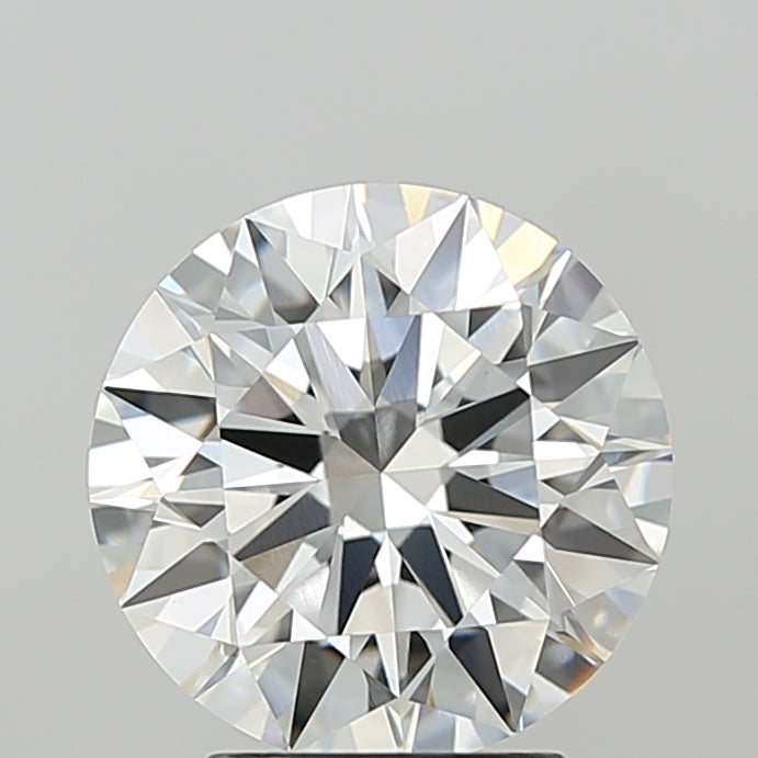 3.10 Carat Round Shaped, Ideal Cut, F Color, VVS2 Clarity, IGI Certified Lab Grown Diamond