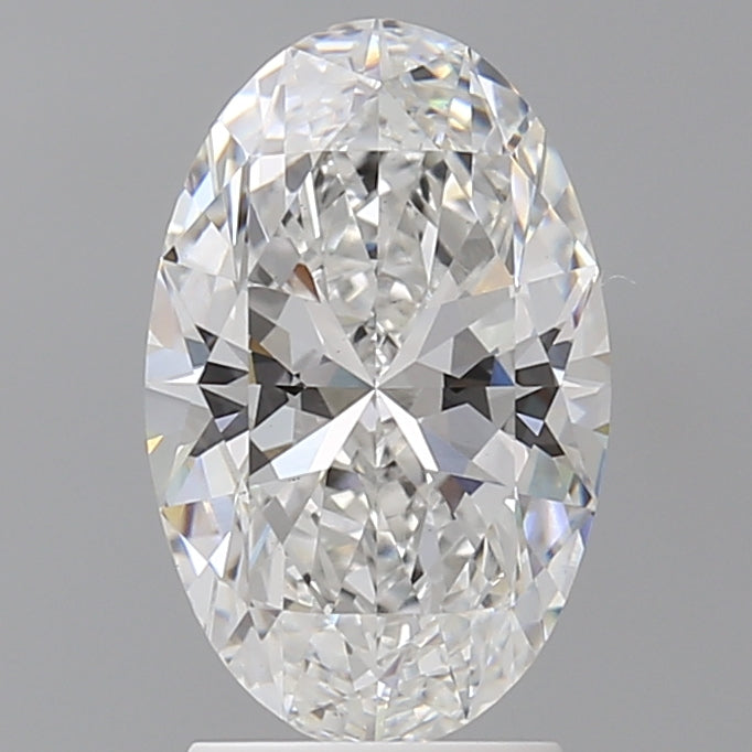 2.60 Carat Oval Shaped, Ideal Cut, E Color, VS1 Clarity, IGI Certified Lab Grown Diamond