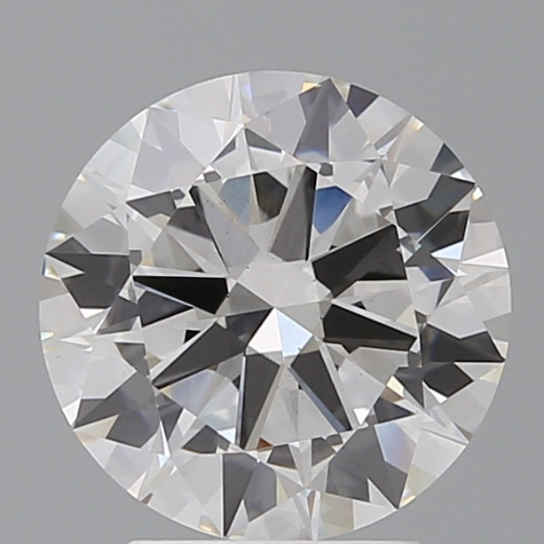 3.02 Carat Round Shaped, Excellent Cut, F Color, VS2 Clarity, IGI Certified Lab Grown Diamond