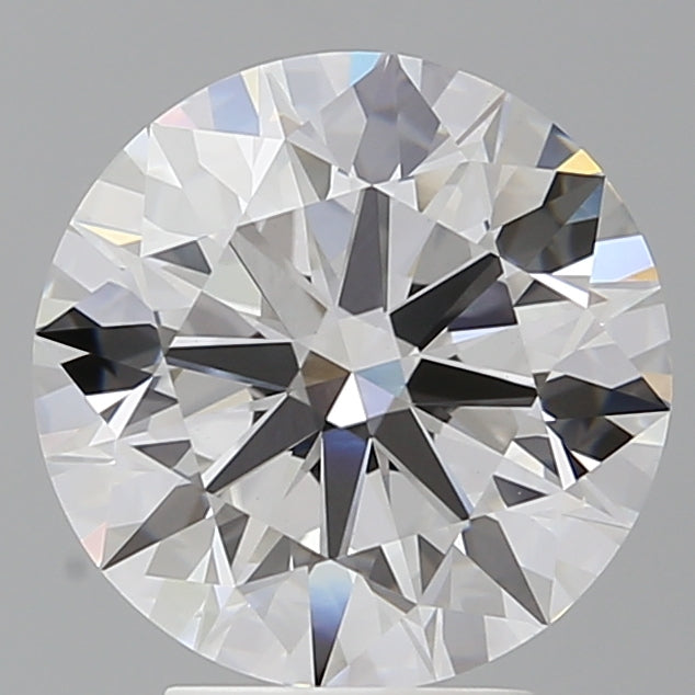 4.10 Carat Round Shaped, Ideal Cut, E Color, VVS2 Clarity, IGI Certified Lab Grown Diamond