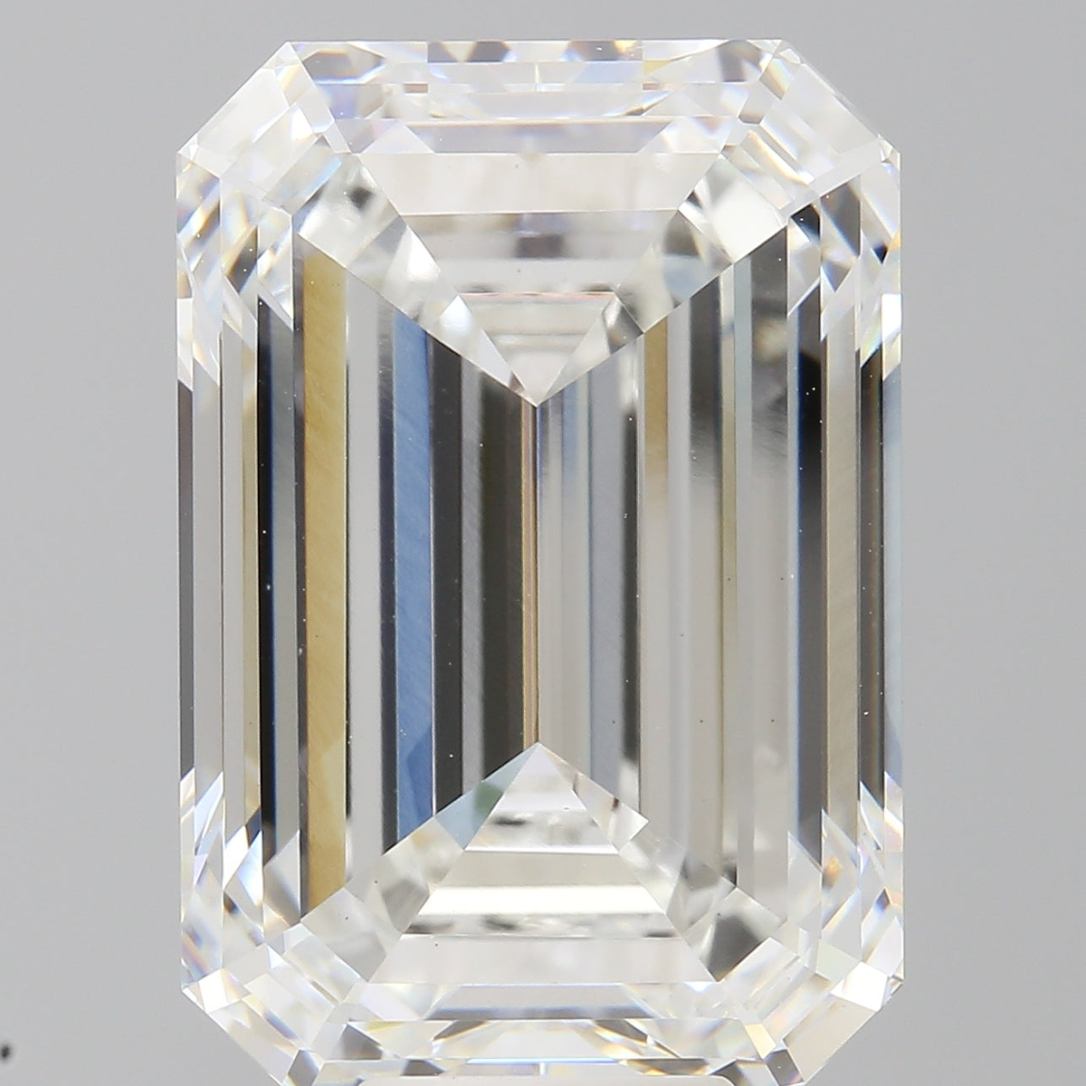 11.50 Carat Emerald Shaped, Ideal Cut, F Color, VVS2 Clarity, IGI Certified Lab Grown Diamond