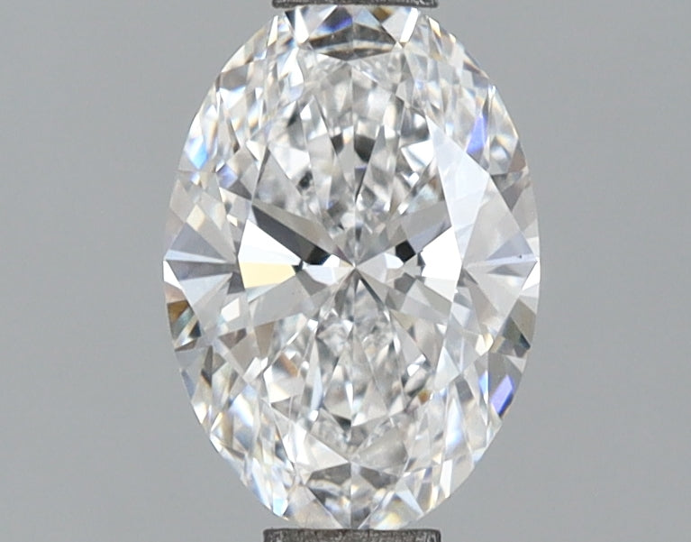 1.05 Carat Oval Shaped, Ideal Cut, D Color, VS1 Clarity, IGI Certified Lab Grown Diamond