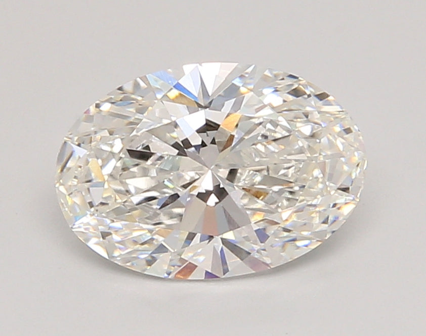 2.05 Carat Oval Shaped, Ideal Cut, F Color, VVS1 Clarity, IGI Certified Lab Grown Diamond