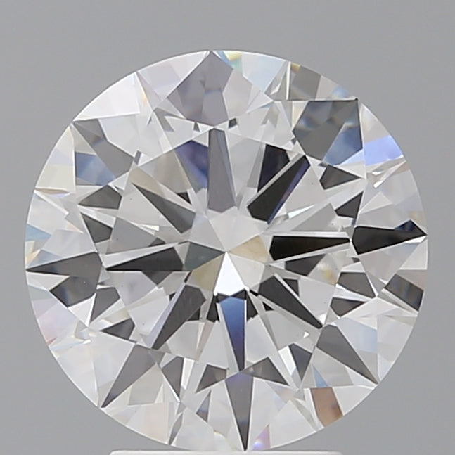 4.02 Carat Round Shaped, Excellent Cut, E Color, VVS2 Clarity, IGI Certified Lab Grown Diamond