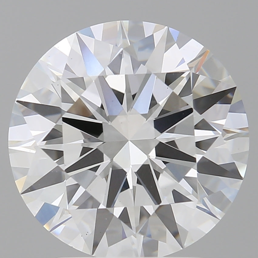 3.10 Carat Round Shaped, Ideal Cut, E Color, VS1 Clarity, IGI Certified Lab Grown Diamond