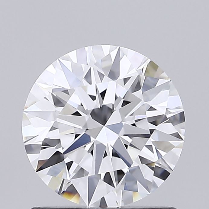 1.05 Carat Round Shaped, Ideal Cut, D Color, VVS2 Clarity, IGI Certified Lab Grown Diamond