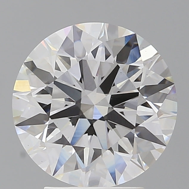 3.57 Carat Round Shaped, Ideal Cut, E Color, VS1 Clarity, IGI Certified Lab Grown Diamond