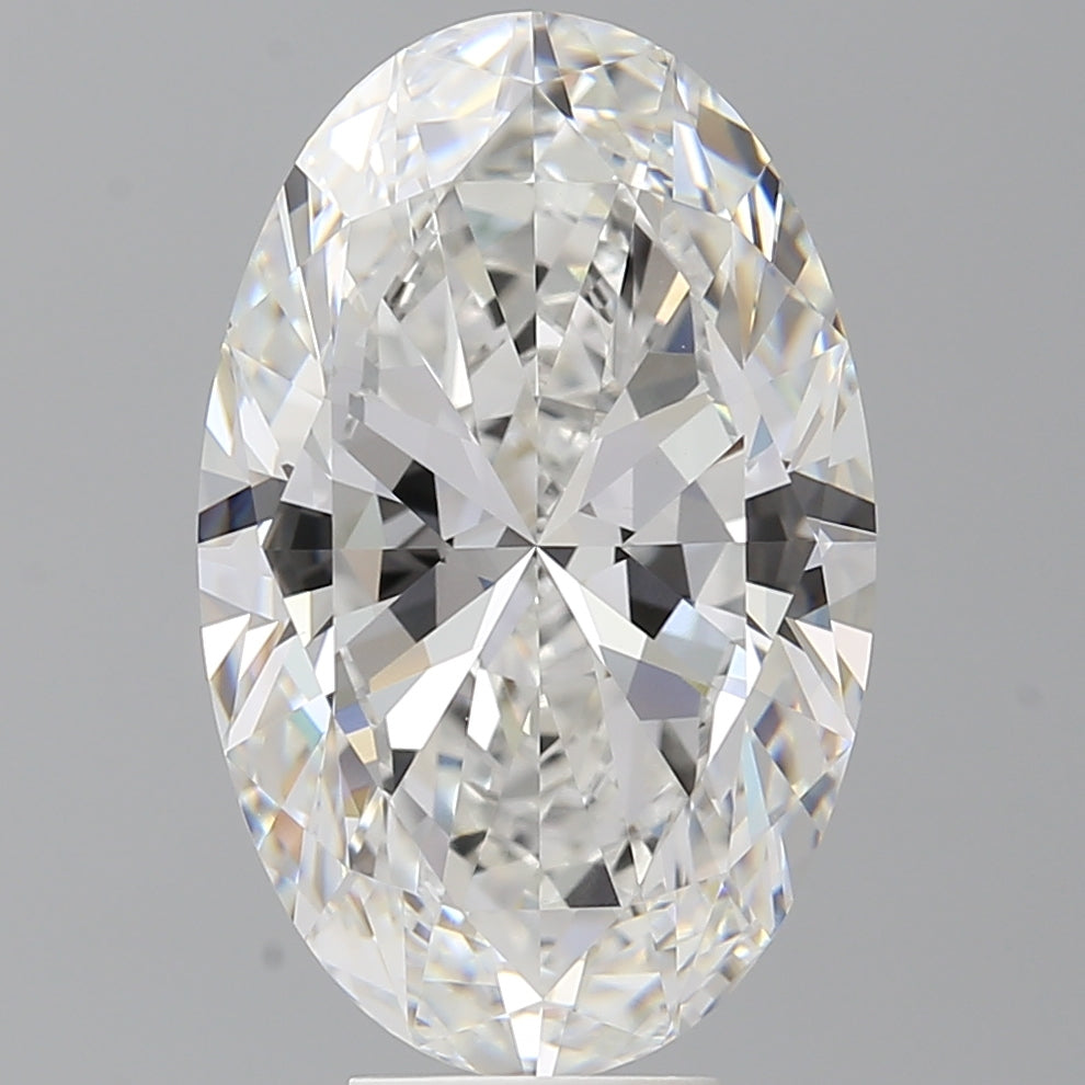 8.01 Carat Oval Shaped, Ideal Cut, E Color, VVS2 Clarity, IGI Certified Lab Grown Diamond