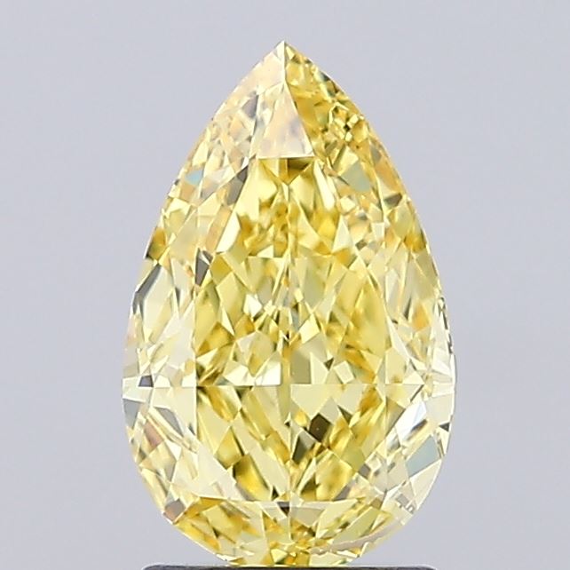 2.01 Carat Pear Shaped, Ideal Cut, VS1 Clarity, IGI Certified Lab Grown Diamond