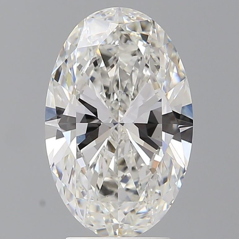 3.59 Carat Oval Shaped, Ideal Cut, F Color, VS1 Clarity, IGI Certified Lab Grown Diamond