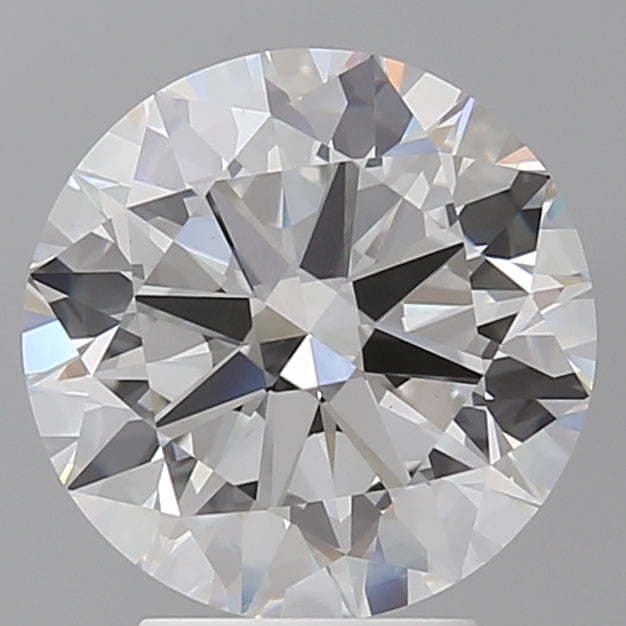 4.00 Carat Round Shaped, Excellent Cut, E Color, VVS2 Clarity, IGI Certified Lab Grown Diamond