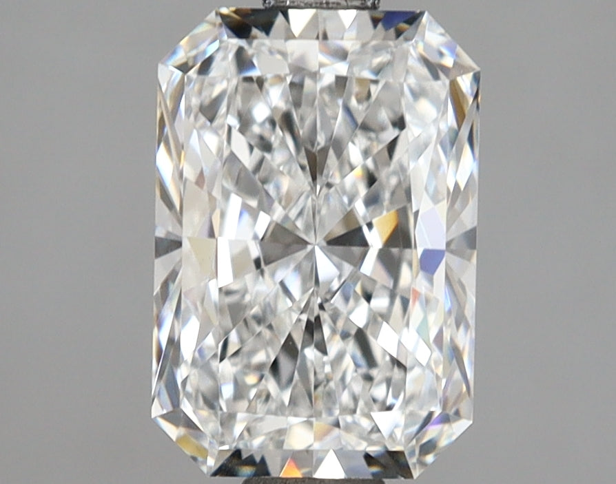 2.02 Carat Radiant Shaped, Ideal Cut, E Color, VVS1 Clarity, IGI Certified Lab Grown Diamond