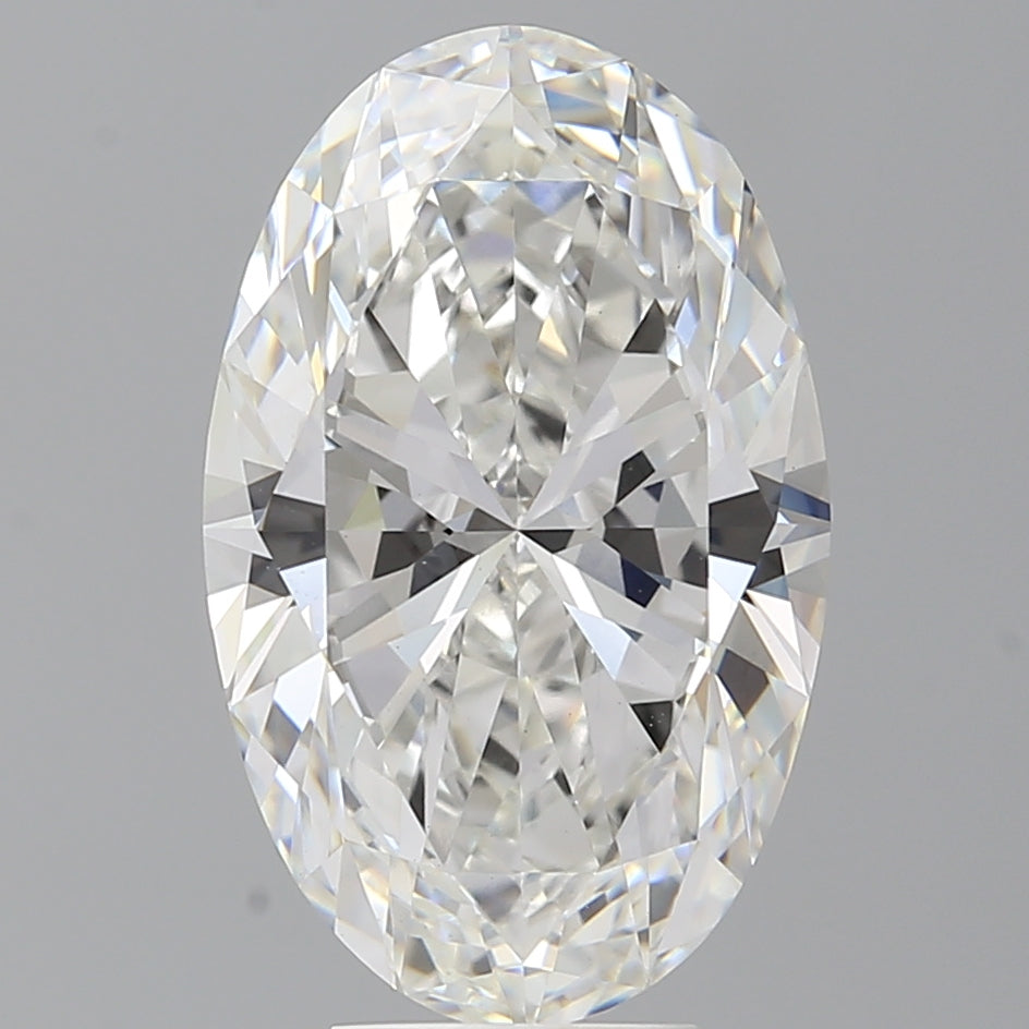 6.55 Carat Oval Shaped, Ideal Cut, F Color, VVS2 Clarity, IGI Certified Lab Grown Diamond