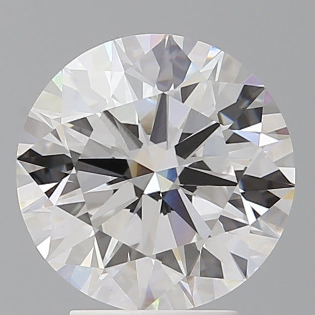 3.54 Carat Round Shaped, Ideal Cut, E Color, VVS2 Clarity, IGI Certified Lab Grown Diamond