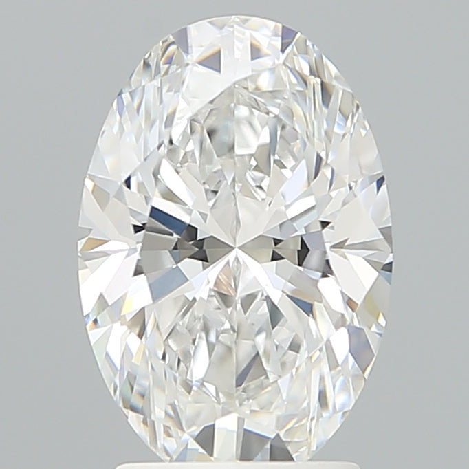 2.68 Carat Oval Shaped, Excellent Cut, D Color, VVS1 Clarity, IGI Certified Lab Grown Diamond