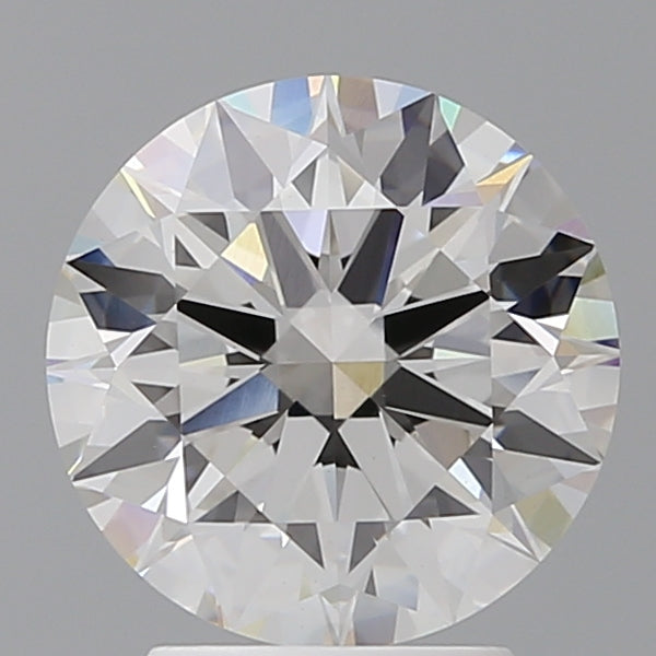 3.10 Carat Round Shaped, Ideal Cut, F Color, VVS2 Clarity, IGI Certified Lab Grown Diamond