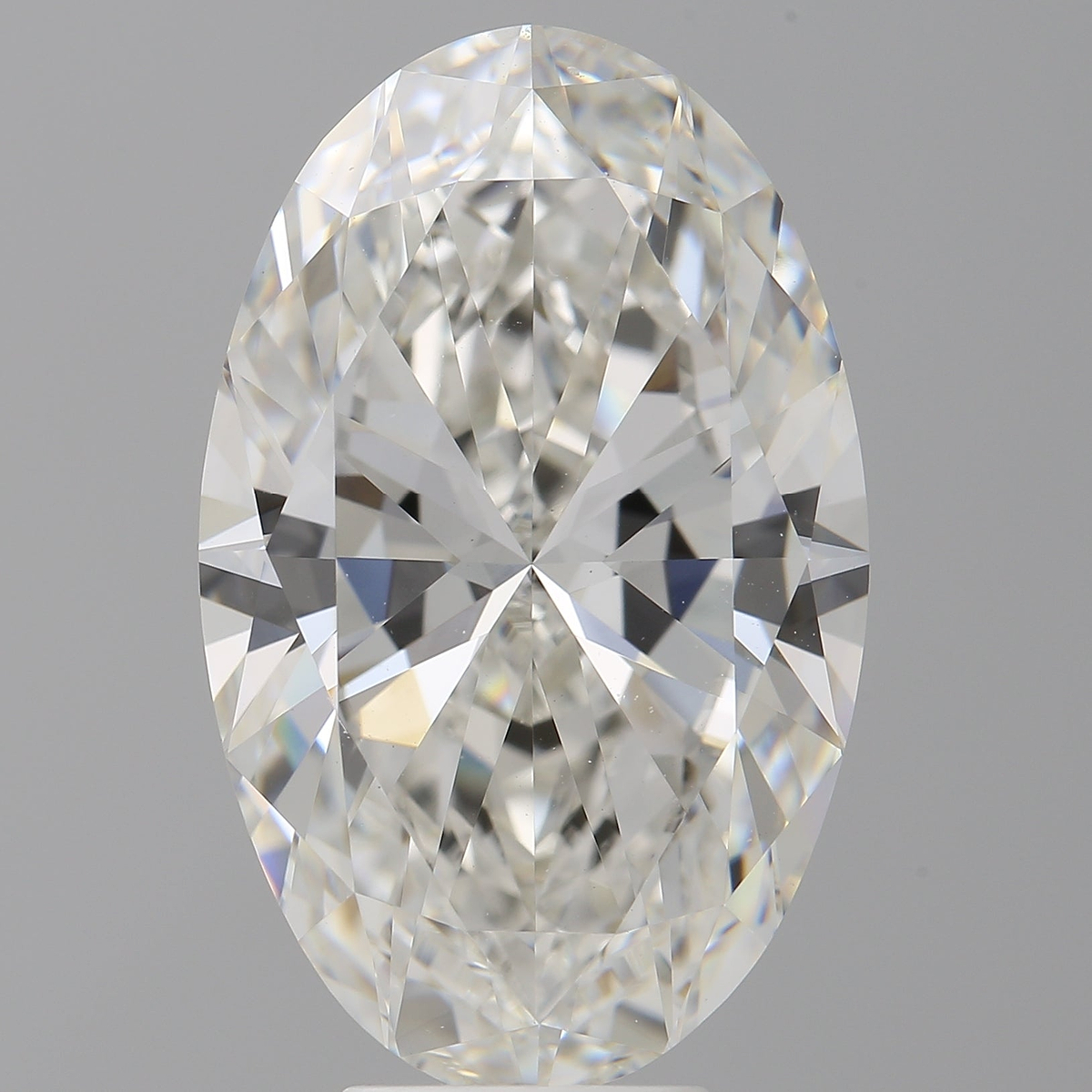 8.05 Carat Oval Shaped, Ideal Cut, G Color, VVS2 Clarity, IGI Certified Lab Grown Diamond