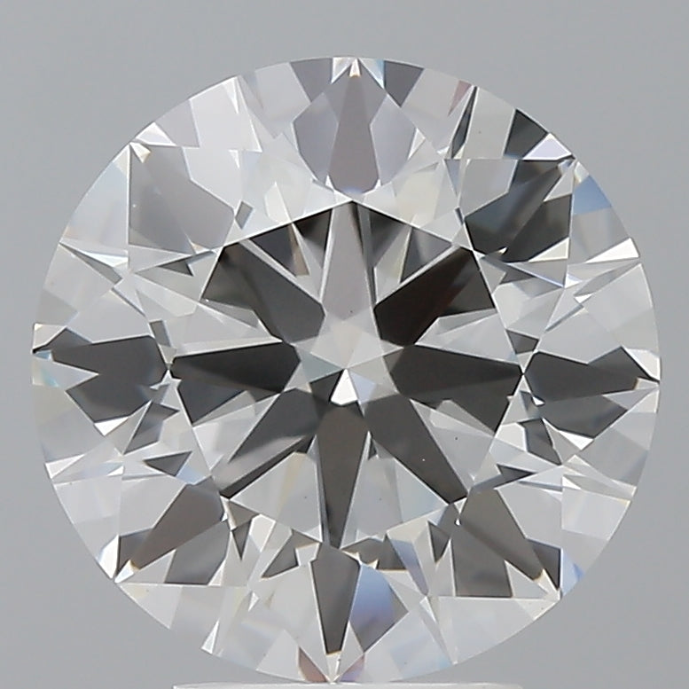 4.50 Carat Round Shaped, Excellent Cut, E Color, VVS2 Clarity, IGI Certified Lab Grown Diamond