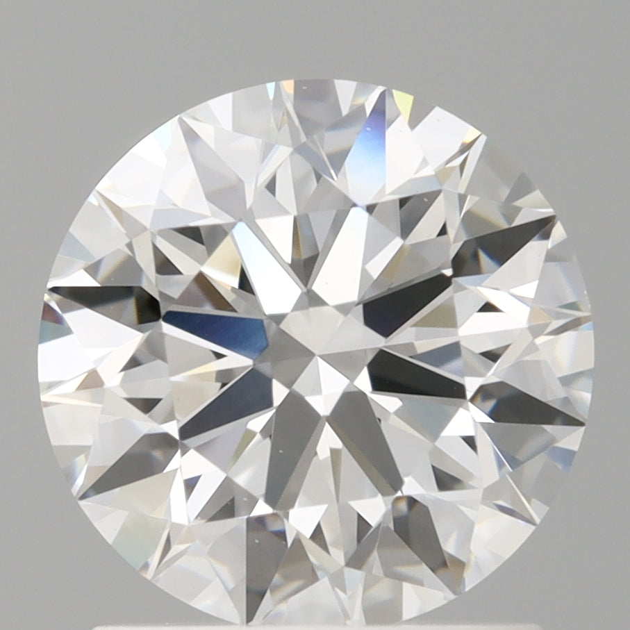1.50 Carat Round Shaped, Ideal Cut, D Color, VS1 Clarity, IGI Certified Lab Grown Diamond