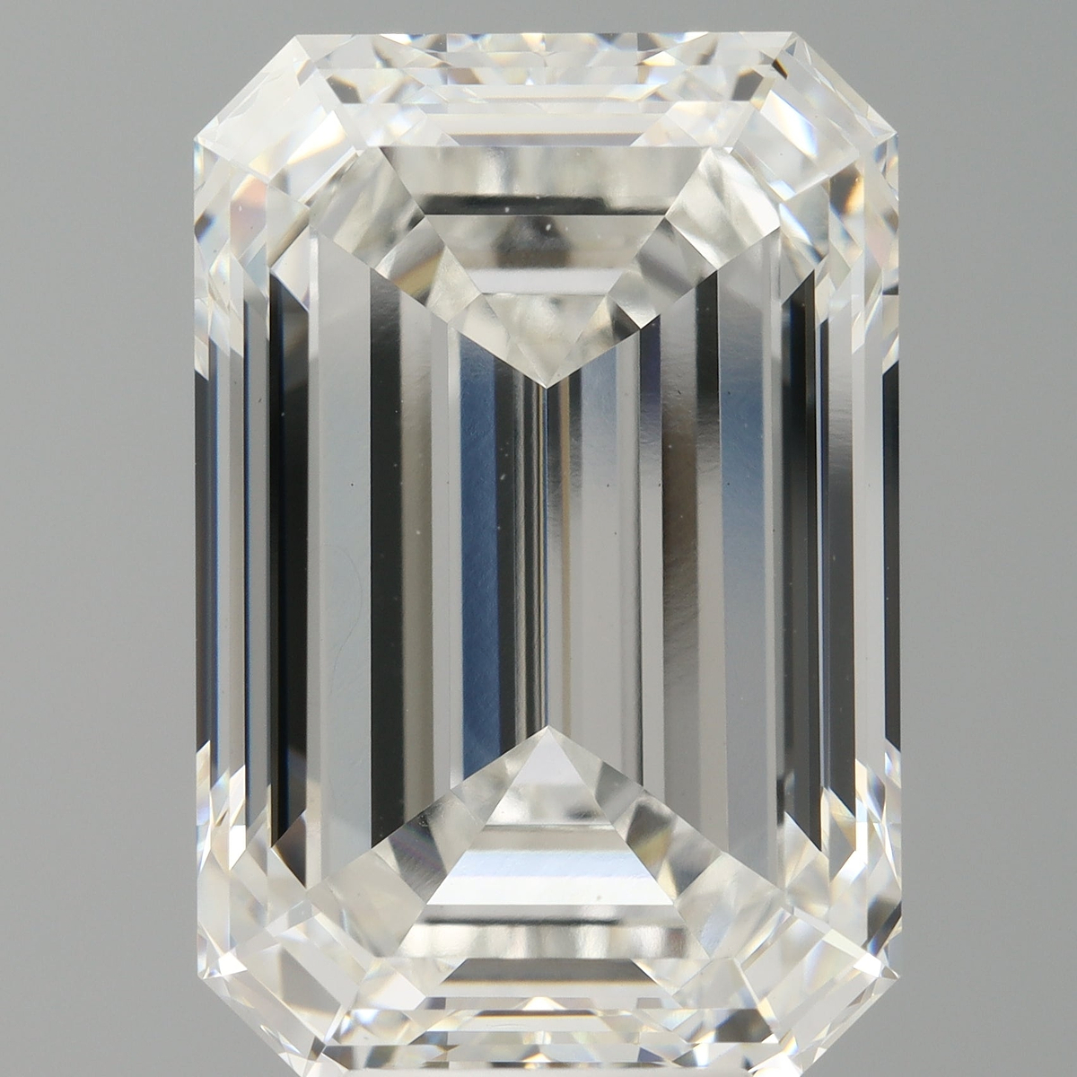 10.10 Carat Emerald Shaped, Ideal Cut, F Color, VS1 Clarity, IGI Certified Lab Grown Diamond