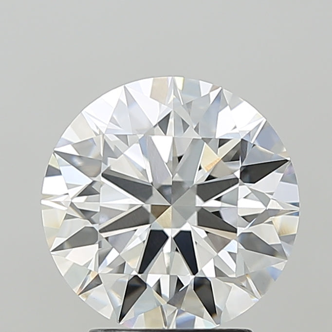 3.08 Carat Round Shaped, Ideal Cut, F Color, VVS2 Clarity, IGI Certified Lab Grown Diamond