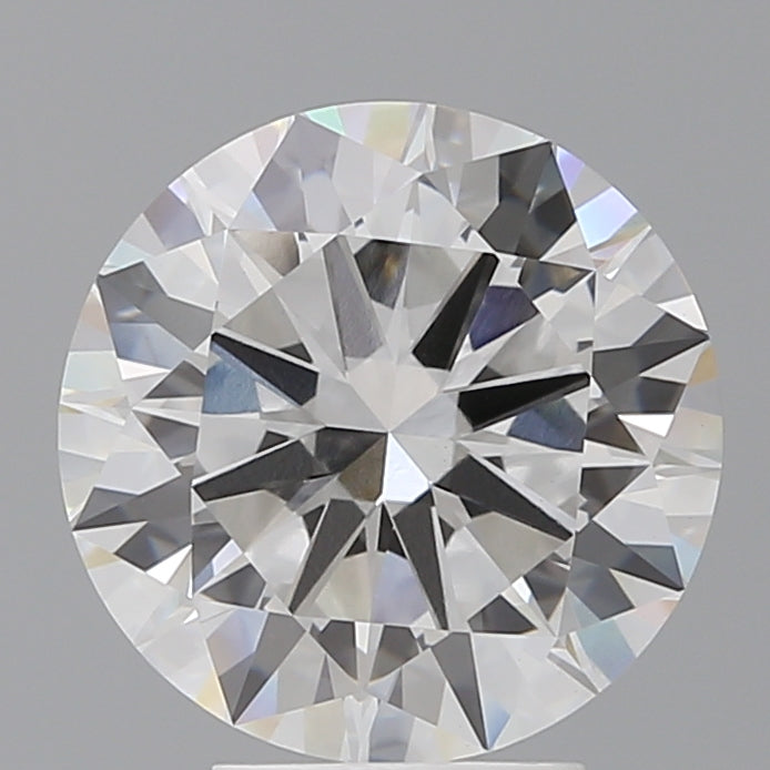 4.52 Carat Round Shaped, Excellent Cut, F Color, VVS2 Clarity, IGI Certified Lab Grown Diamond