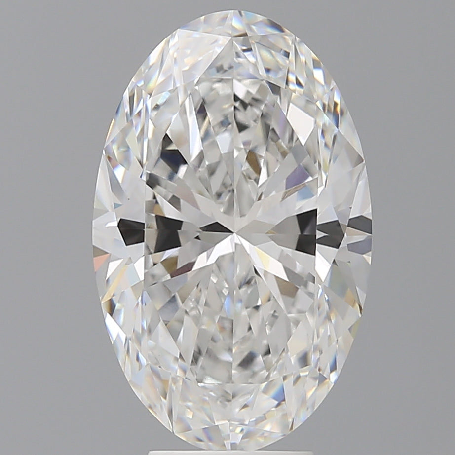 6.51 Carat Oval Shaped, Ideal Cut, E Color, VVS2 Clarity, IGI Certified Lab Grown Diamond