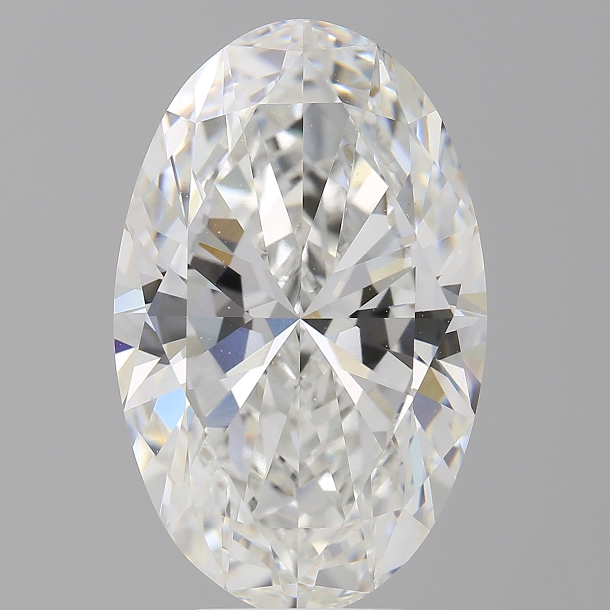 6.60 Carat Oval Shaped, Ideal Cut, F Color, VVS2 Clarity, IGI Certified Lab Grown Diamond