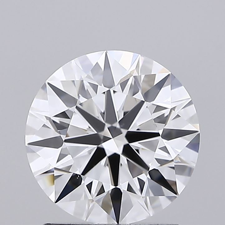 1.53 Carat Round Shaped, Ideal Cut, D Color, VS1 Clarity, IGI Certified Lab Grown Diamond