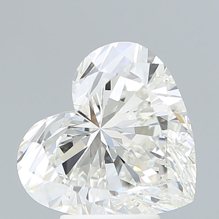 4.20 Carat Heart Shaped, Very Good Cut, F Color, VS1 Clarity, IGI Certified Lab Grown Diamond