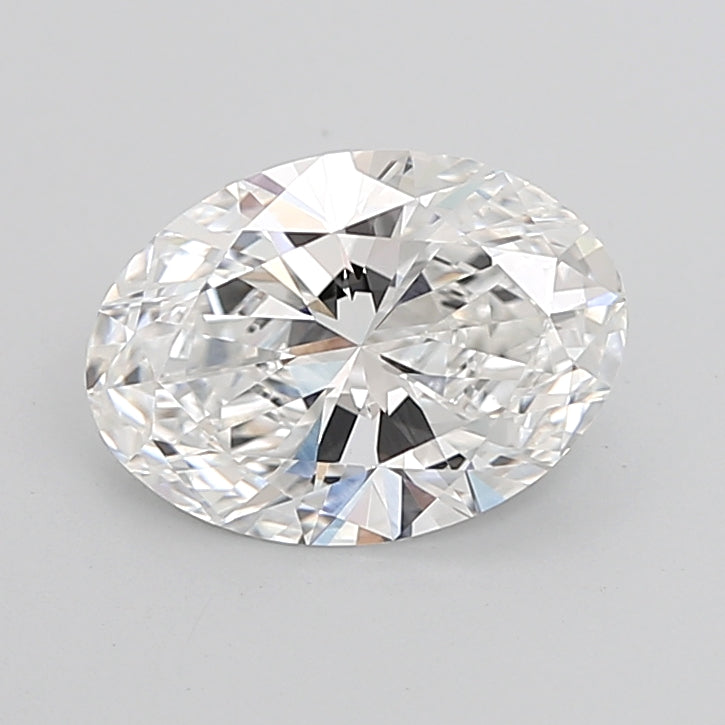 3.52 Carat Oval Shaped, Ideal Cut, E Color, VVS2 Clarity, IGI Certified Lab Grown Diamond
