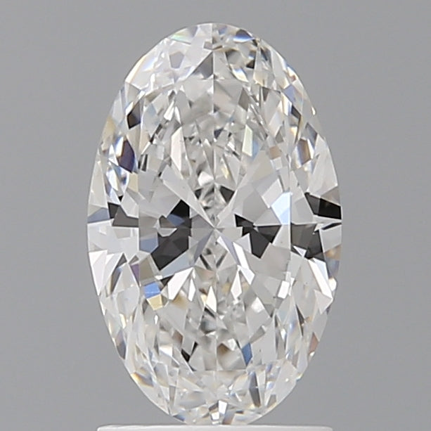 1.58 Carat Oval Shaped, Ideal Cut, E Color, VVS2 Clarity, IGI Certified Lab Grown Diamond