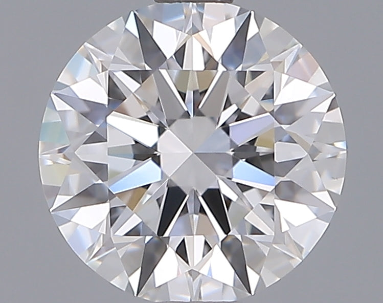 1.47 Carat Round Shaped, Ideal Cut, D Color, VVS2 Clarity, IGI Certified Lab Grown Diamond