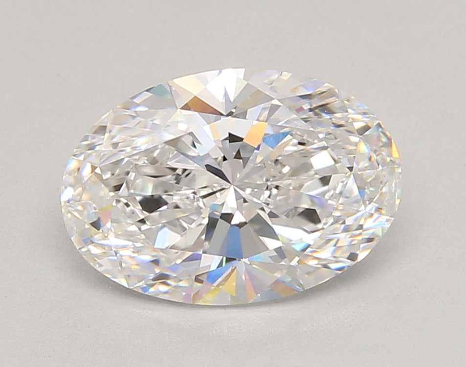 3.05 Carat Oval Shaped, Ideal Cut, D Color, VVS1 Clarity, IGI Certified Lab Grown Diamond