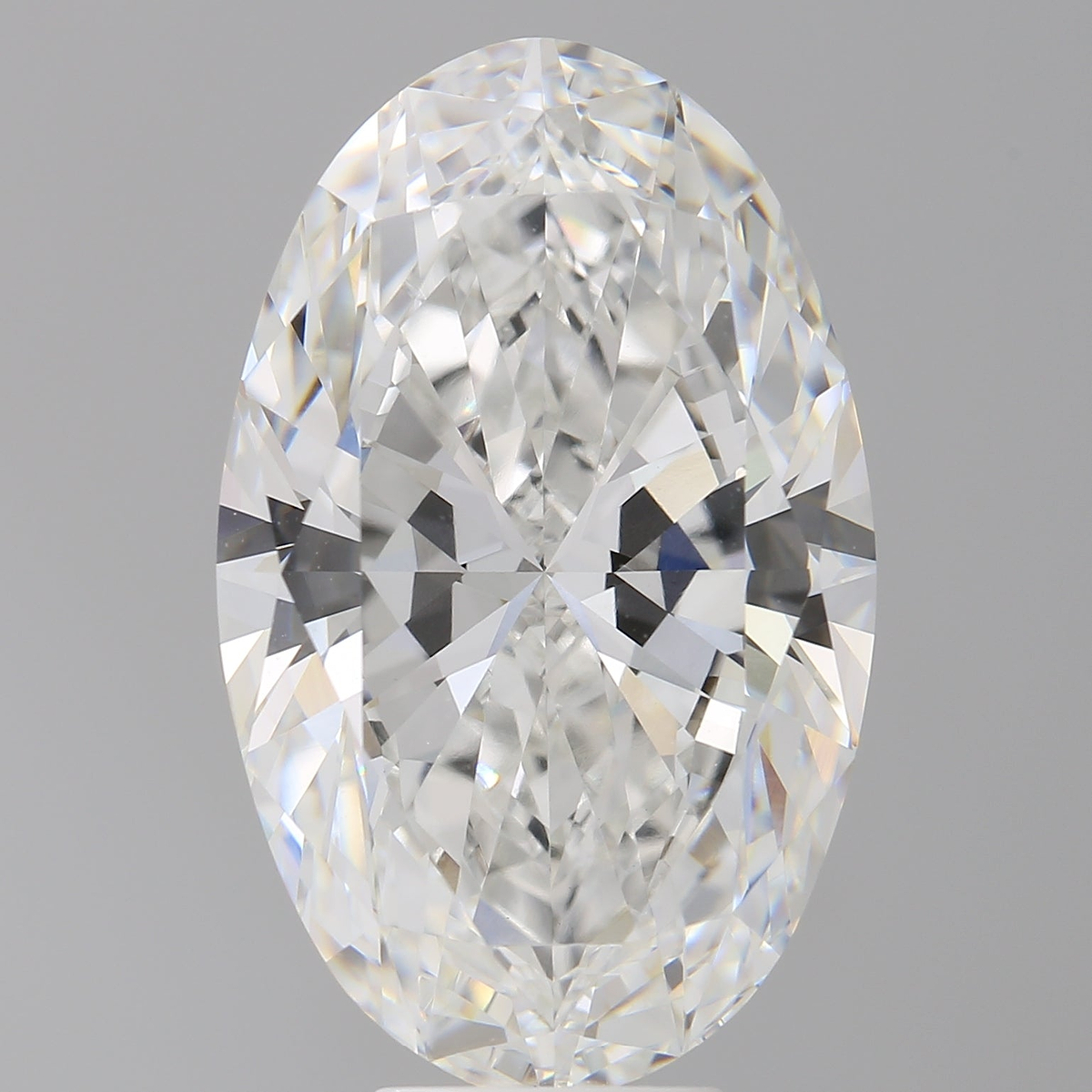 9.07 Carat Oval Shaped, Ideal Cut, E Color, VVS2 Clarity, IGI Certified Lab Grown Diamond