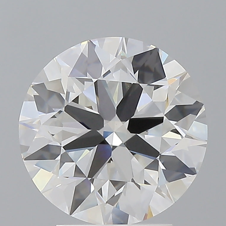 3.41 Carat Round Shaped, Ideal Cut, E Color, VVS2 Clarity, IGI Certified Lab Grown Diamond