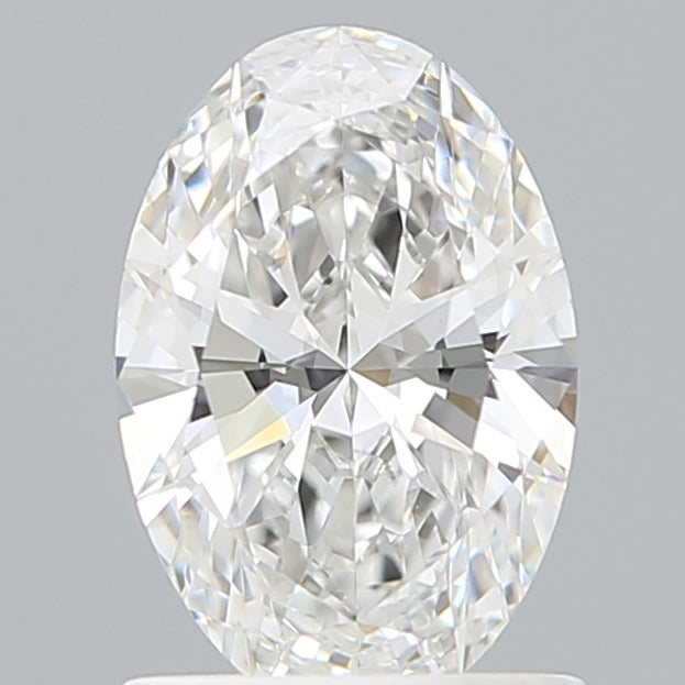 1.10 Carat Oval Shaped, Excellent Cut, E Color, VVS2 Clarity, IGI Certified Lab Grown Diamond
